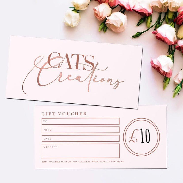 £10.00 Gift Voucher - Cats Creations