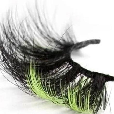 Faux Mink 'A Little Lime' Lashes - Cats Creations